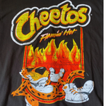 Polera Cheetos Flaming