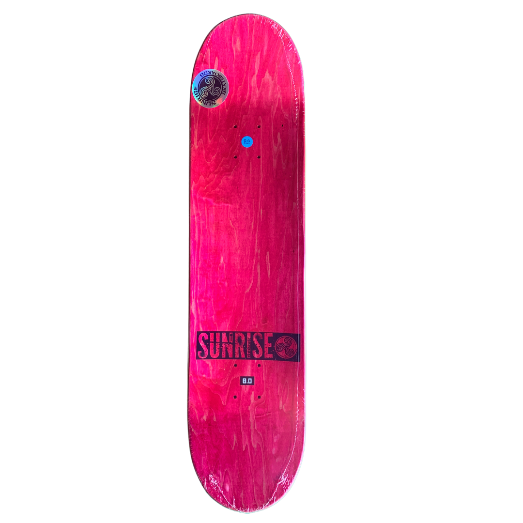 Tabla Sunrise - JAX 8.125 x 32´ OG Shape + Lija