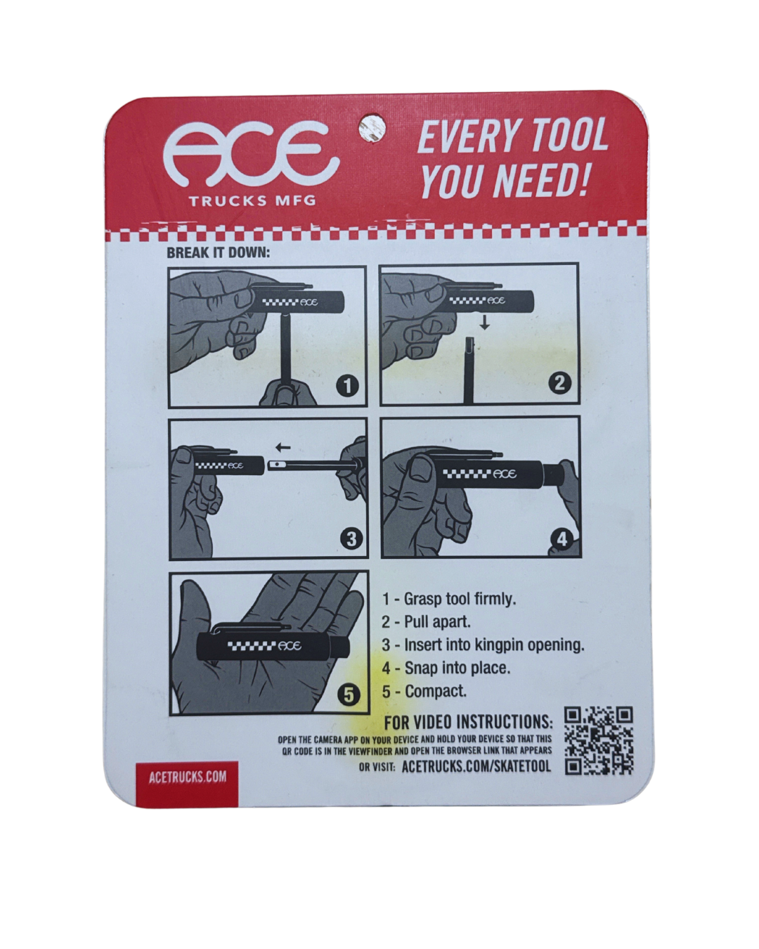 Herramienta Compact Skate Hollow - Ace Truck