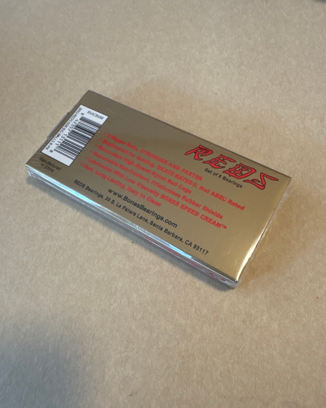 Rodamientos-Bones Reds Bearings- big balls